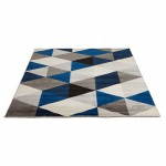 Teppich design rechteckig skandinavischen Stil GEO (230cm X 160cm) (grau, blau, Beige)