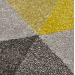 Alfombra diseño rectangular estilo escandinavo GEO (230cm X 160cm) (amarillo, gris, beige)