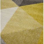 Teppich design rechteckig skandinavischen Stil GEO (230cm X 160cm) (gelb, grau, Beige)