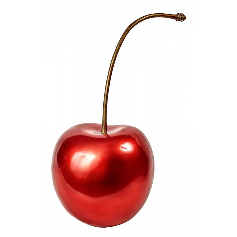 Statuette design decorative sculpture cherry in resin (red) - image 26458
