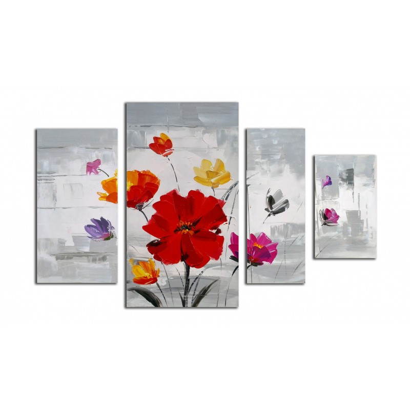 Cuadro pintura floral COSMOS - image 26478