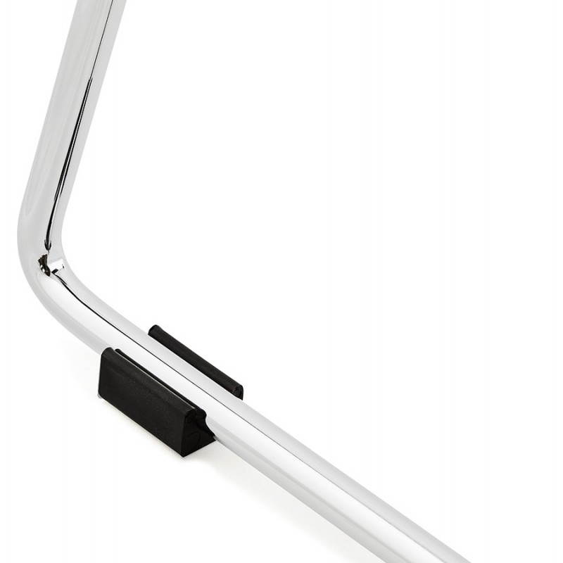 Bar design mid-height BRIO (white) polypropylene stool - image 27591