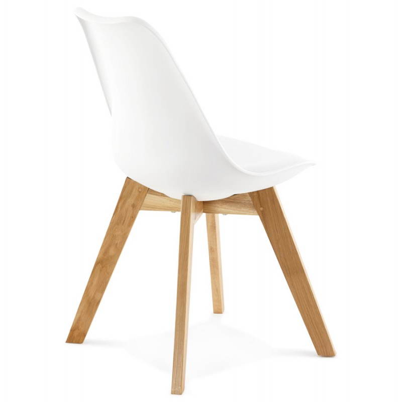 Estilo contemporáneo de la silla FIORDO escandinavo (blanco) - image 27626
