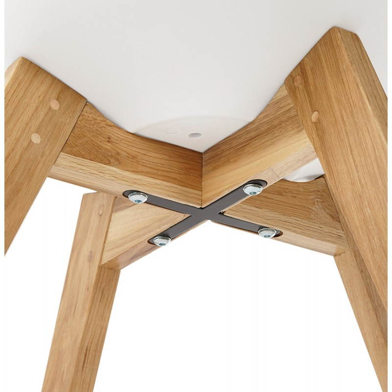 Estilo contemporáneo de la silla FIORDO escandinavo (blanco) - image 27632