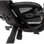 Diseño y moderna oficina sillón a ergonómica tela de AXEL (negro)