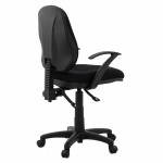 Ergonomic Office Chair with wheels BELOU (black) fabric