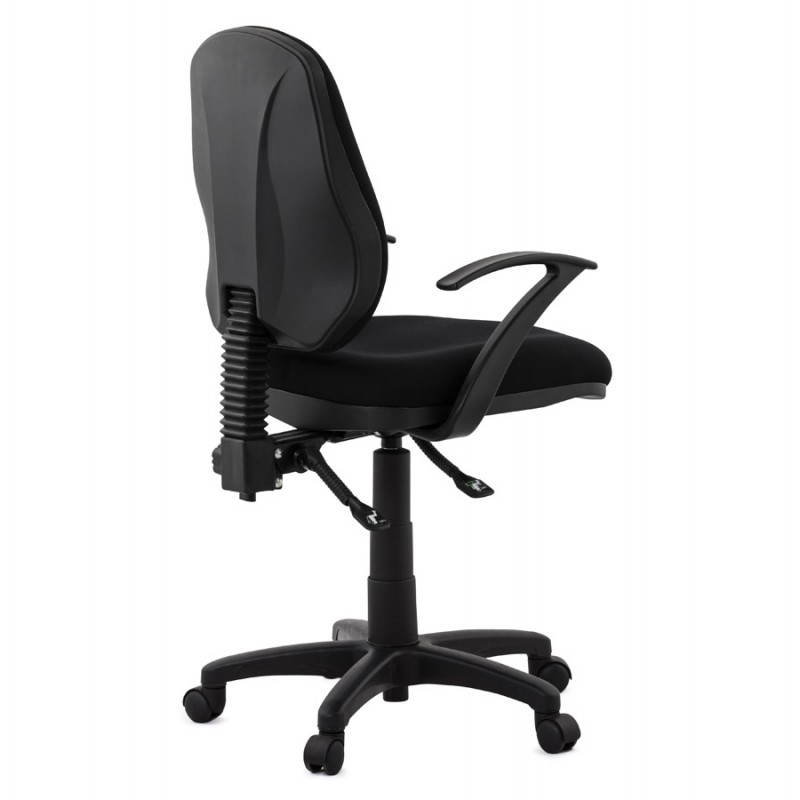 Ergonomischer Bürostuhl mit Rädern BELOU (schwarz) Stoff - image 28333