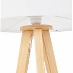 Lamp table on tripod Scandinavian TRANI MINI (white)