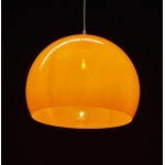 Suspended lamp retro and vintage ARA (orange)