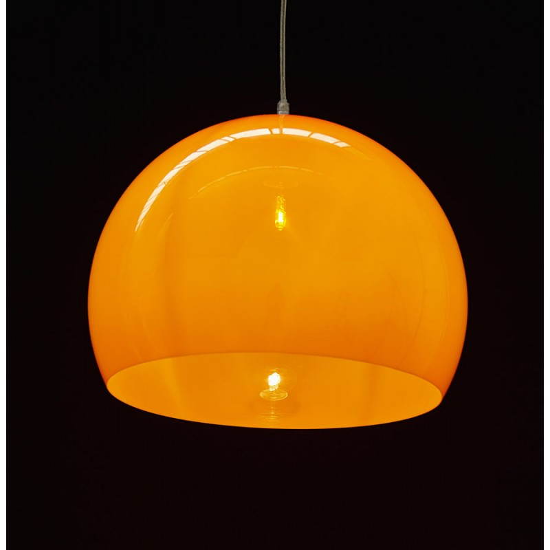 Lampe suspendue rétro et vintage ARA (orange) - image 28672