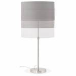 Tisch-Lampen-Design höhenverstellbar LAZIO (grau)