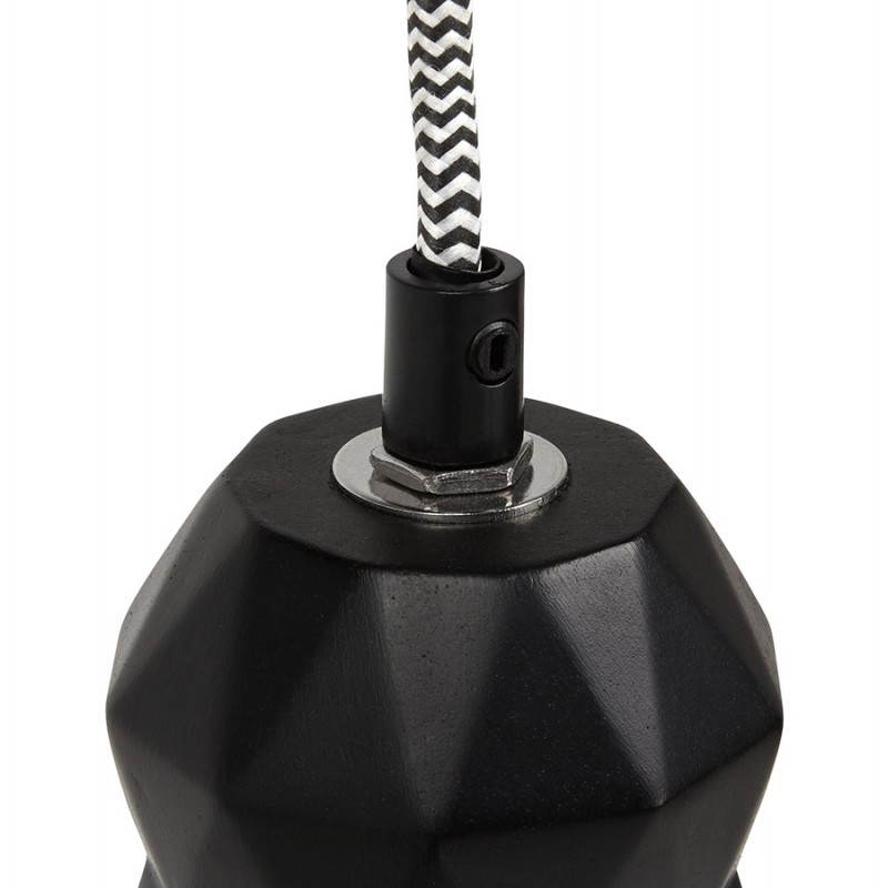 Douille à suspension design BRUT (noir) - image 28786