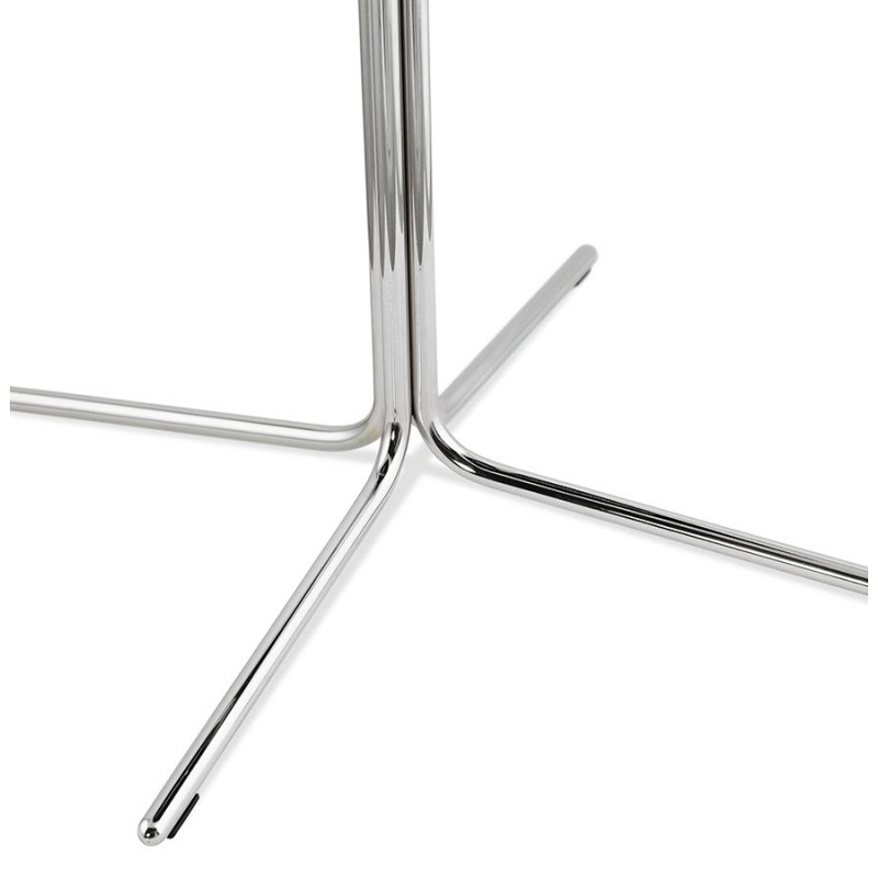 Chaise design OFEN en polyuréthane et métal chromé (blanc, chrome) - image 29034