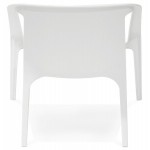 Chair design relax garden SUNY (white)