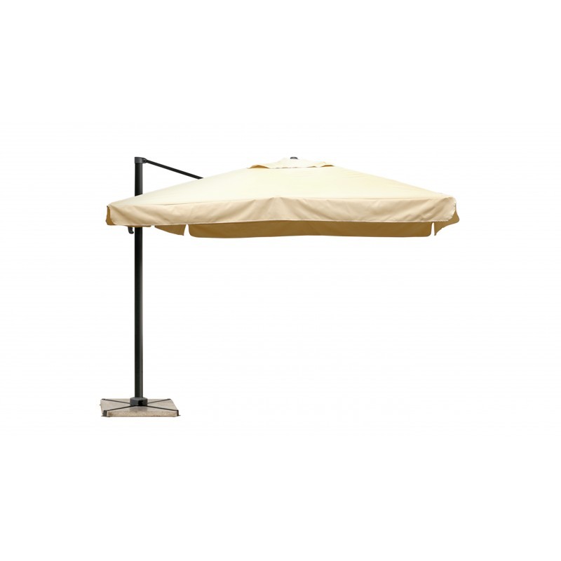Deportati ombrellone quadrato con ventilazione 3m x 3m Caesar (beige) - image 30073