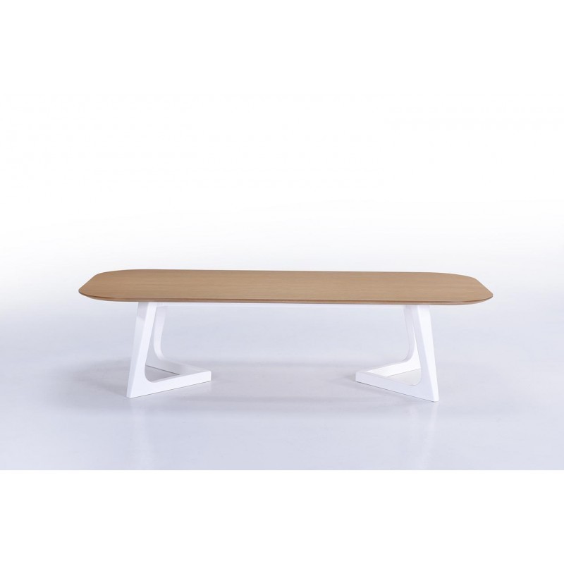 Coffee table design and Scandinavian LUG in wood (oak, natural) - image 30610