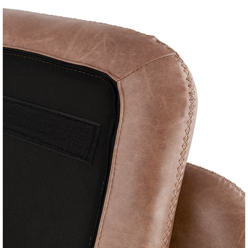 Chaise longue de diseño y HIRO retro (marrón) - image 36735