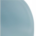 Fauteuil à bascule design EDEN en polypropylène (bleu ciel)