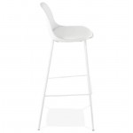 Industrial bar OCEANE (white) Chair bar stool