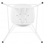 Industrial bar taburete silla OCEANE (blanco)