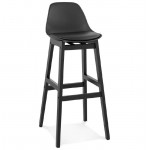 Taburete de bar diseño bar JACK Chair (negro)