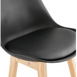 Skandinavisches Design bar DYLAN Chair Barhocker (schwarz)