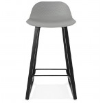 Sgabello da bar design metà altezza OBELINE MINI bar sedia (grigio chiaro)