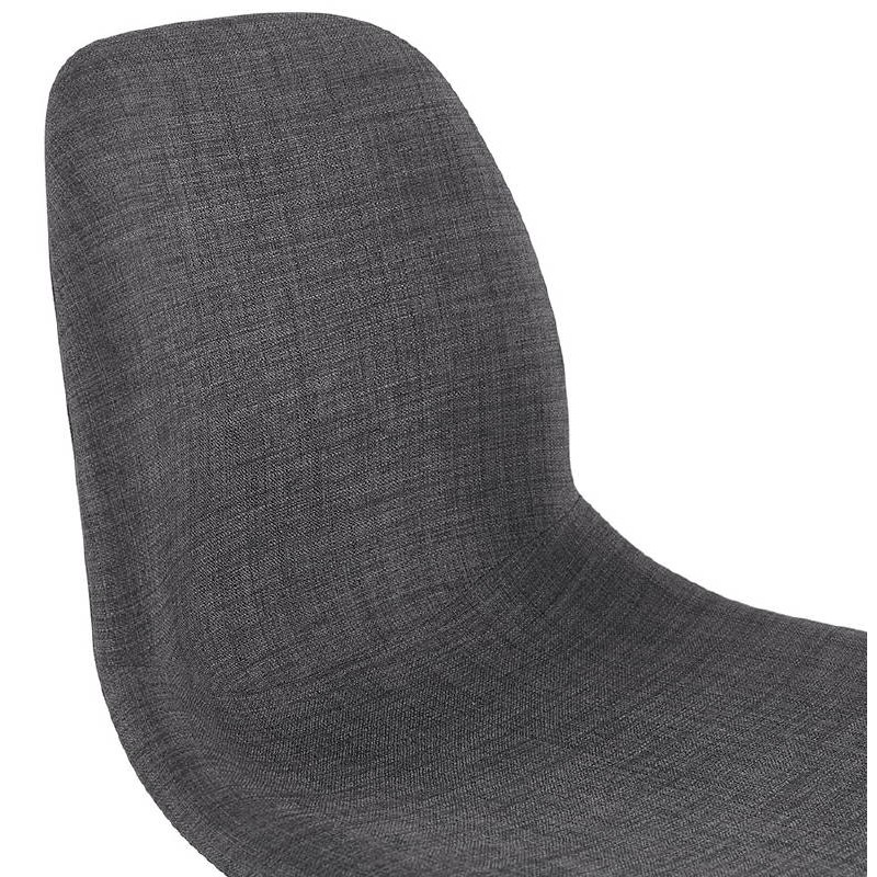 Barstool bar halfway up Scandinavian PAOLO Chair (dark gray) - image 38189