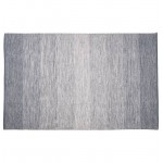 Carpet design rectangular (230 cm X 160 cm) Basil (blue) cotton