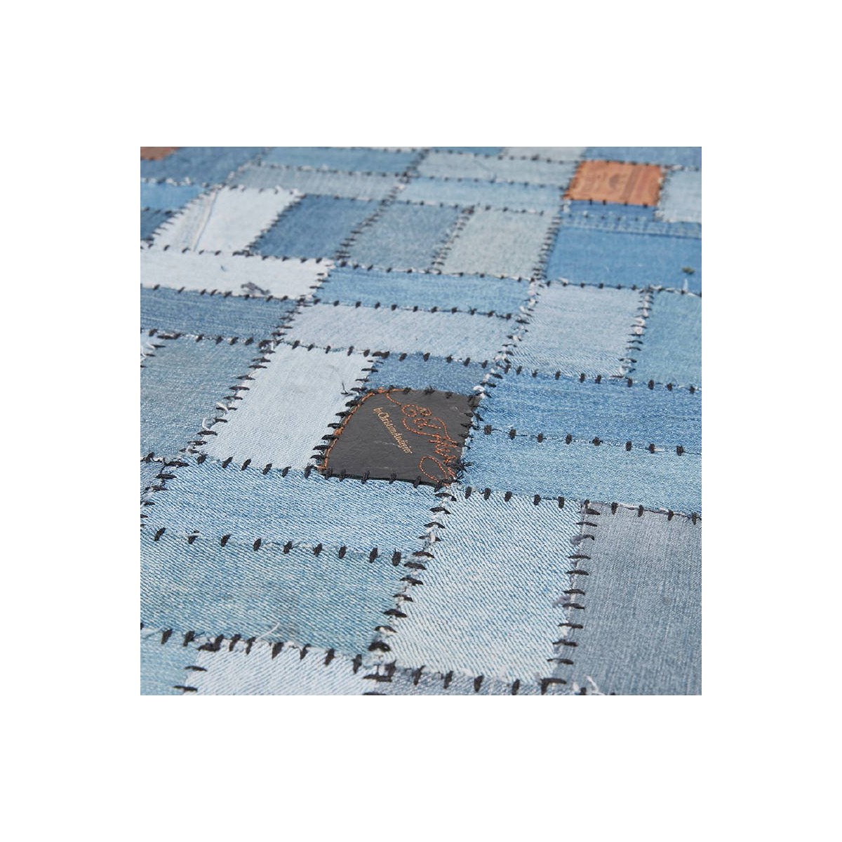 Teppich rechteckig Spaß (230 X GABIE 160 (blau) Jeans cm) in