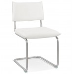 Chair design padded COLOMBA (white)