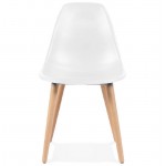 Scandinavian design chair ANGELINA (white)
