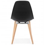 Scandinavian design chair ANGELINA (black)