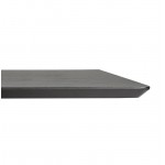 Tavolo design o riunione tavolo KENZA (150 x 70 x 75 cm) (nero)