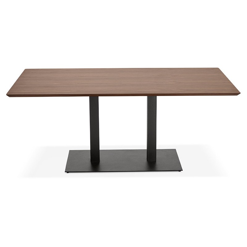 Table design or meeting table ANDREA (180 x 90 x 75 cm) (Walnut Finish) - image 39839