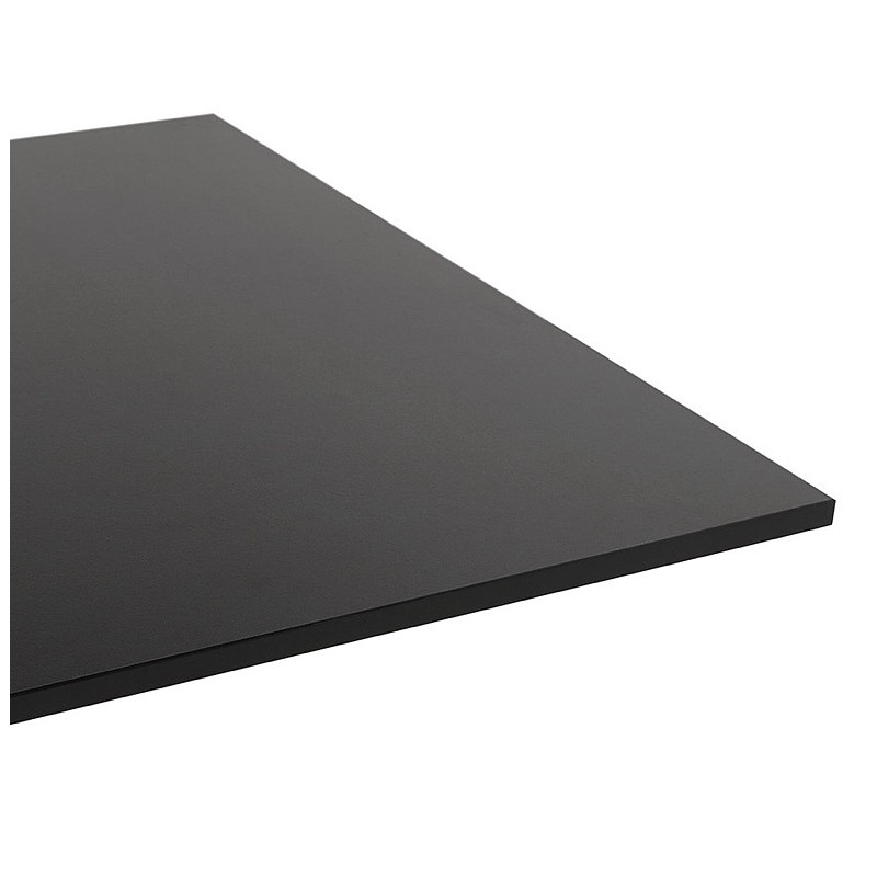 Table à manger design ou table de réunion SOLENE (160x80x75 cm) (noir) - image 39874