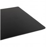 Diseño o reunión mesa de CORALIE (150 x 70 x 75 cm) (acabado ceniza negra)
