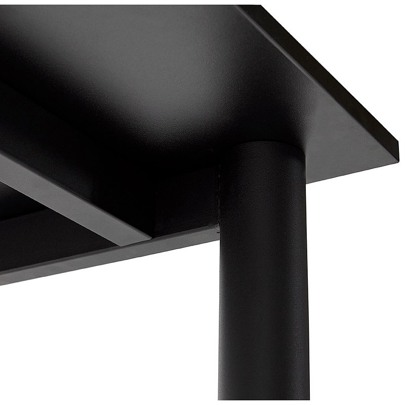 Office modern meeting (80 x 160 cm) LORENZO (black) wooden table - image 40183