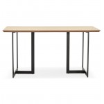 Table à manger design ou bureau (150x70 cm) ESTEL en bois (naturel)