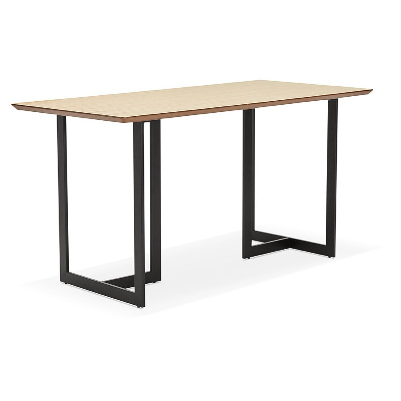 Table à manger design ou bureau (150x70 cm) ESTEL en bois (naturel) - image 40349