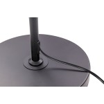 Lamp on foot design metal TIFFANY (black)