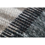 CHICAGO square cushion woven machine (Beige gray black)
