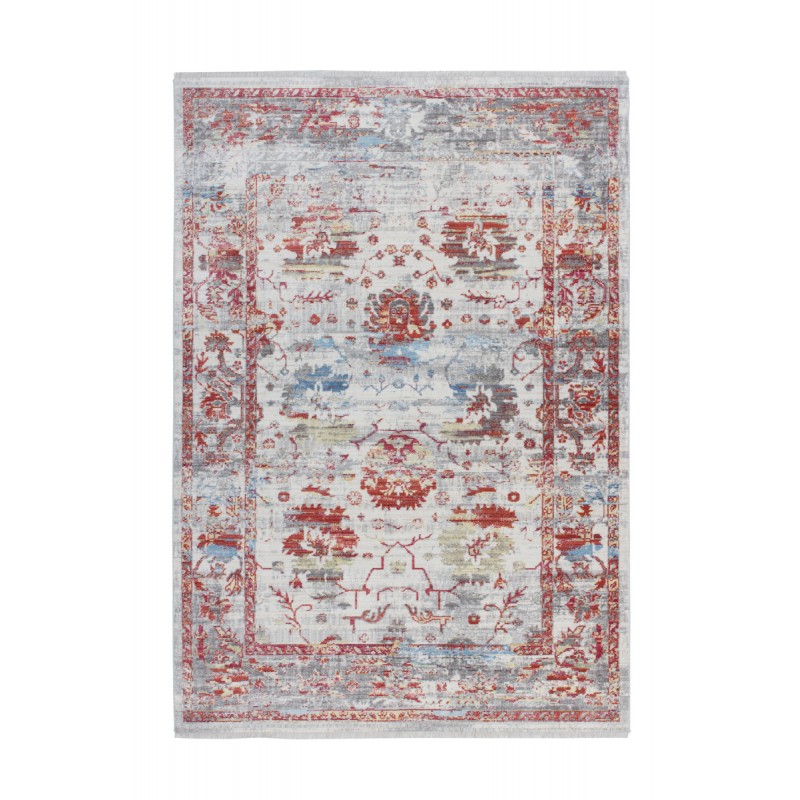 Vintage rectangular ANTIGUA carpet woven to the machine (multicolor) - image 41846