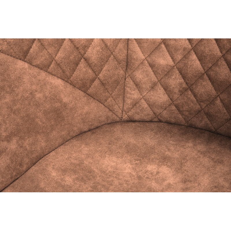 Conjunto de 2 sillas acojinadas MADISON escandinavo (marrón) - image 42108