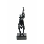 Statue athlète MARCUS en résine (Noir)