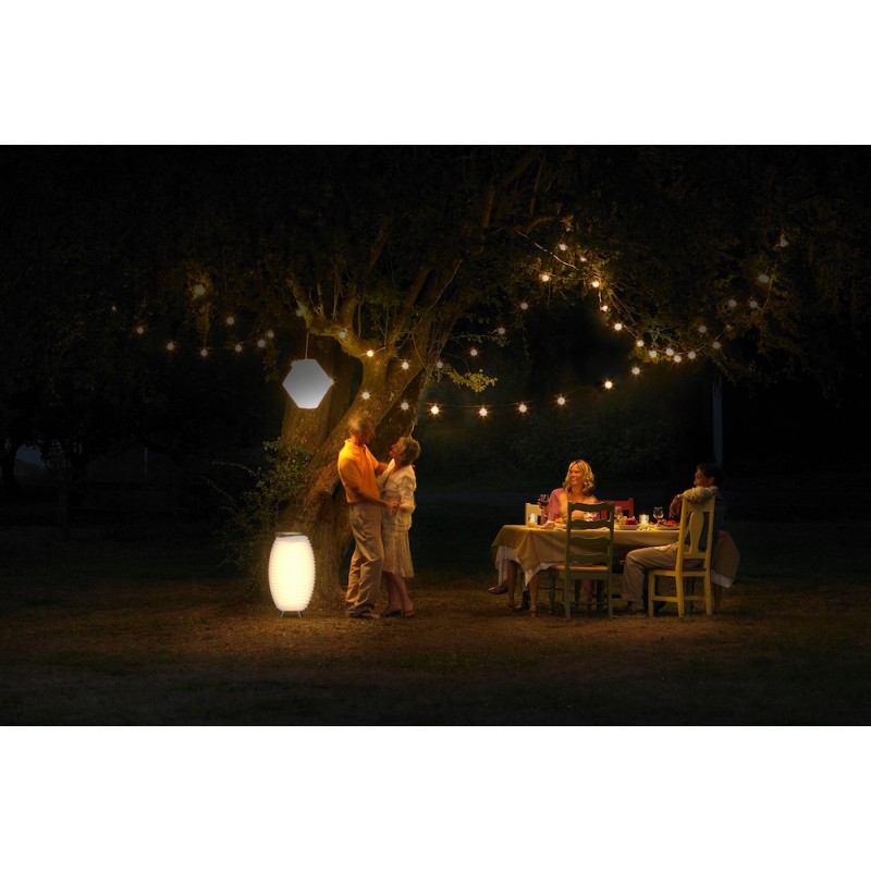 Lampe LED Eimer Champagner schwanger Lautsprecher Bluetooth KOODUU Synergie 50PRO (weiß) - image 42816