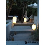 Lámpara LED Cubo champán embarazada altavoz bluetooth KOODUU sinergia 35PRO (blanco)