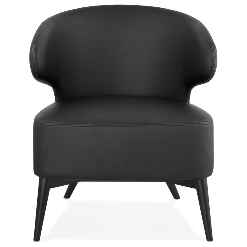 YASUO design chair in polyurethane feet black (black) - image 43176
