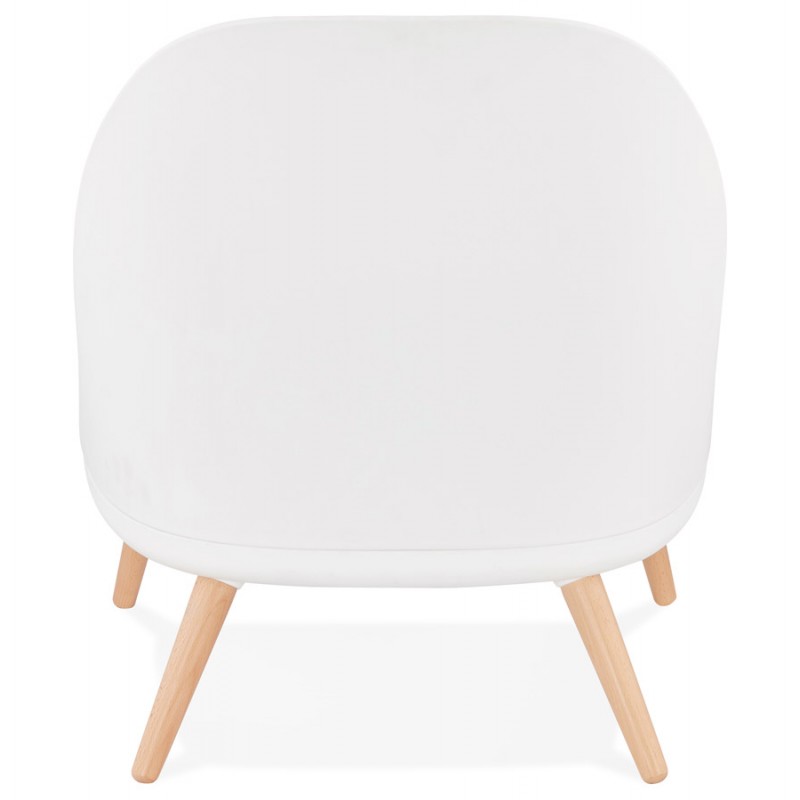 AGAVE Scandinavian design lounge chair (white, light grey) - image 43330