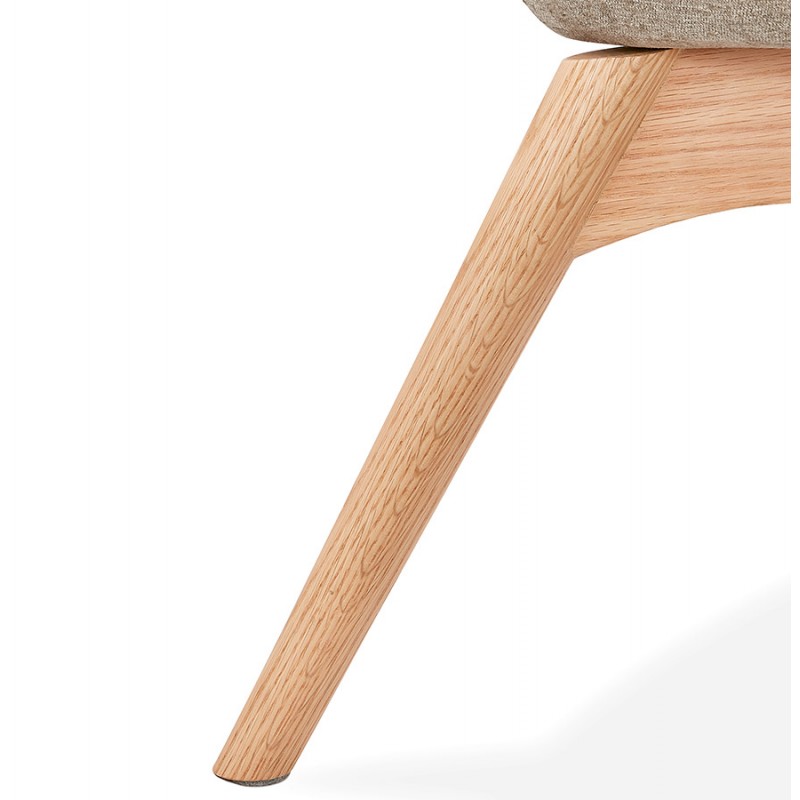 LOTUS Scandinavian design patchwork chair (blue, grey, beige) - image 43586